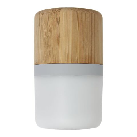 Haut-parleur Bluetooth® Aurea en bambou avec lumière Standard | Naturel | sans marquage | non disponible | non disponible