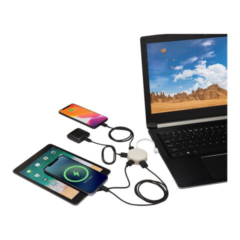 Concentrateur USB Kenzu en paille de blé Standard | Naturel | Not applicable | sans marquage | non disponible | non disponible