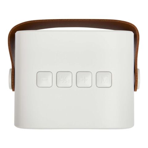 Haut-parleur sans fil Diya de 3 W en plastique recyclé Standard | blanc | sans marquage | non disponible | non disponible