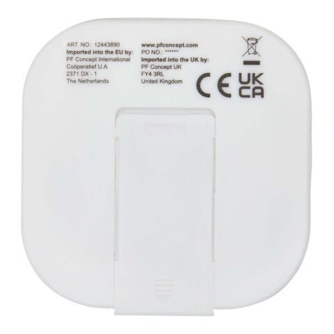 Casque filaire type C Baekdu avec boîte de rangement en plastique recyclé Standard | noir | sans marquage | non disponible | non disponible