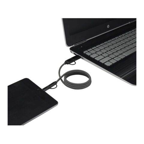 Câble de recharge magnétique 5-en-1 SMART 65 W, 100 cm, certifié RCS noir