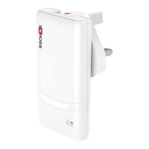 Chargeur multi-têtes SKROSS® Klip Slim 65 W blanc