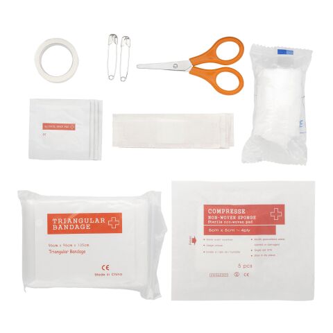 Trousse de premiers secours 16 pièces Standard | Rouge-Blanc | sans marquage | non disponible | non disponible