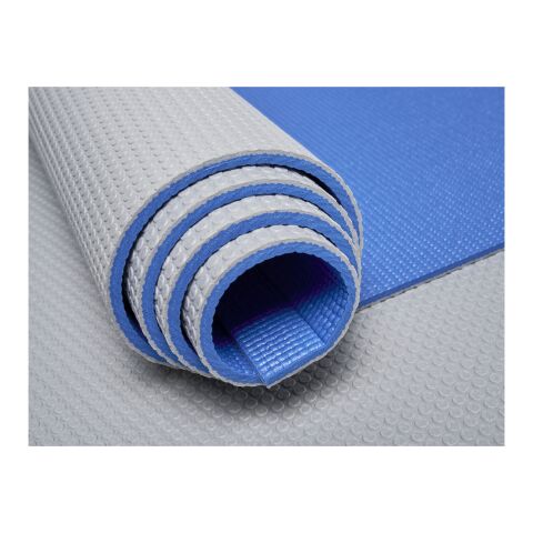 Tapis de yoga Babaji Standard | Bleu royal-Gris | sans marquage | non disponible | non disponible | non disponible