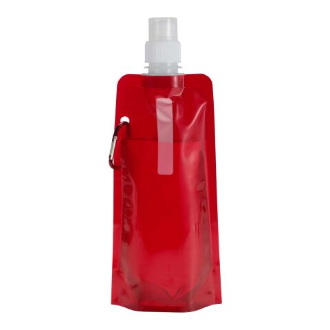 Bouteille d'eau pliable Sipzy de 480&nbsp;ml Standard | Rouge | sans marquage | non disponible | non disponible
