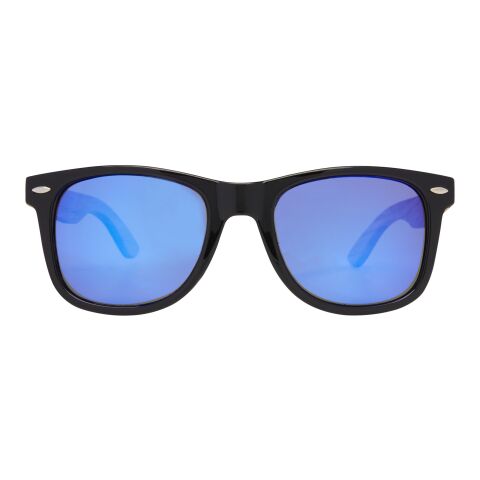 Lunettes de soleil polarisées miroir Hiru en rPET/bois dans coffret cadeau Standard | Bois | sans marquage | non disponible | non disponible