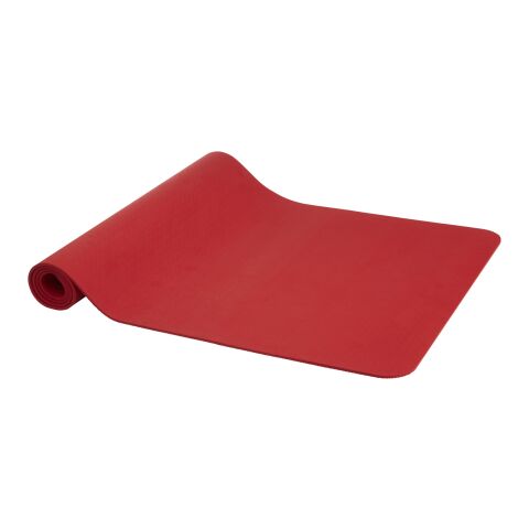 Tapis de yoga Virabha en TPE recyclé Standard | Rouge | sans marquage | non disponible | non disponible | non disponible