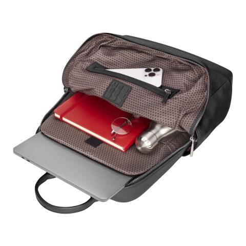 Sac à dos Moleskine Classic en cuir Standard | noir | sans marquage | non disponible | non disponible