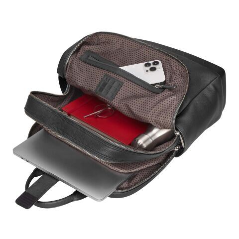 Sac à dos Moleskine Classic Pro en cuir Standard | noir | sans marquage | non disponible | non disponible