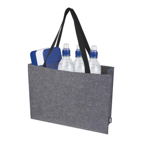 Sac shopping à soufflets Felta GRS en feutrine recyclée de 20L Standard | Gris | sans marquage | non disponible | non disponible | non disponible