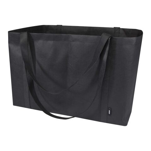 Sac shopping Jumbo extra-large non tissé recyclé GRS de 65L Standard | noir | sans marquage | non disponible | non disponible | non disponible