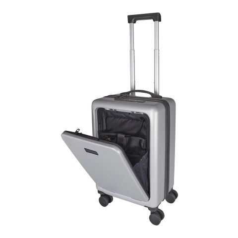 Valise cabine Rover Pro de 20" et 40L recyclée GRS Standard | Argent | sans marquage | non disponible | non disponible