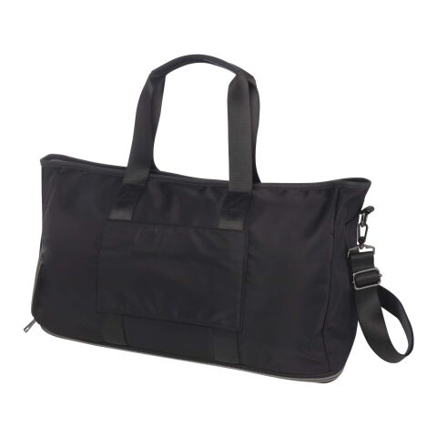 Sac de voyage Rhine extensible recyclé GRS de 35L Standard | Noir | sans marquage | non disponible | non disponible