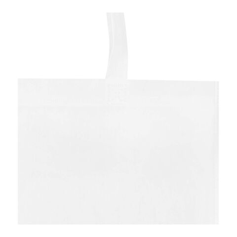 Sac shopping convention EcoSeal de 6 L non tissé en matériaux recyclés certifiés GRS Standard | Blanc | sans marquage | non disponible | non disponible | non disponible