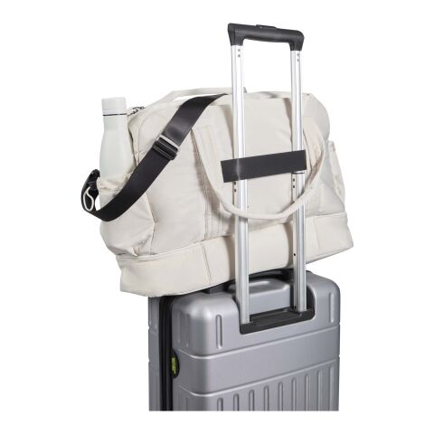 Sac de voyage Puffer recyclé certifié GRS avec fond isolé de 30 L Standard | Sandstone | sans marquage | non disponible | non disponible | non disponible