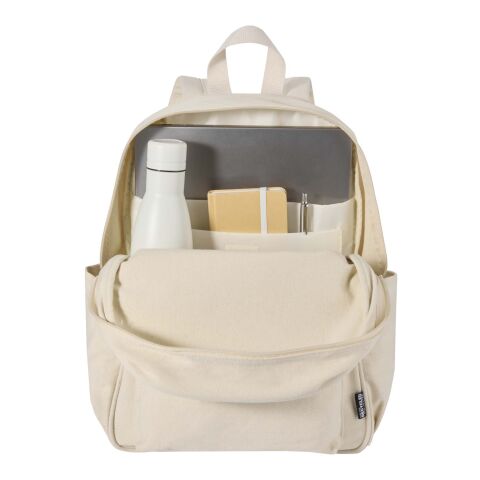 Sac à dos de ville Recanvas recyclé et certifié GRS de 15,6" et 16&nbsp;L Standard | Sandstone | sans marquage | non disponible | non disponible | non disponible