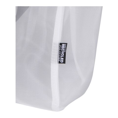 Sac shopping en matériaux recyclés certifiés GRS Mesh de 23&nbsp;L Standard | Blanc | sans marquage | non disponible | non disponible