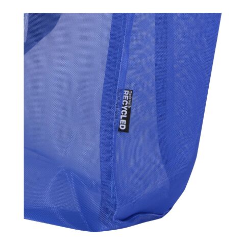 Sac shopping en matériaux recyclés certifiés GRS Mesh de 23&nbsp;L Bleu royal