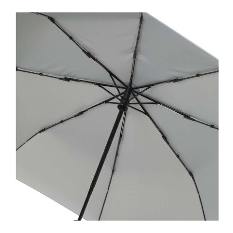 Parapluie pliable SMART 21 pouces en RPET Gris clair
