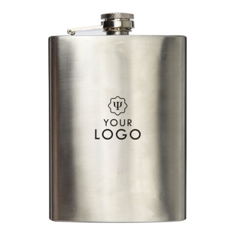 Flasque en acier inoxydable argenté | sans marquage | non disponible | non disponible