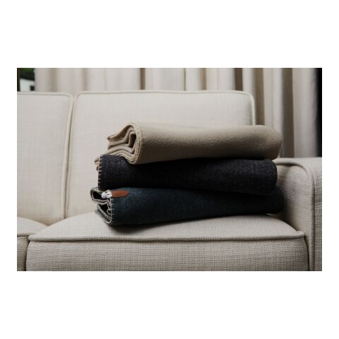 VINGA Plaid en recyclée Bilton gris | sans marquage | non disponible | non disponible | non disponible