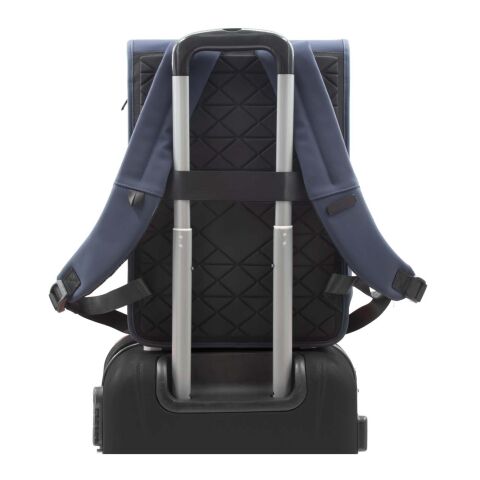 Sac à dos recyclé pour ordinateur portable SCX.design L16 MagPack Bleu | sans marquage | non disponible | non disponible