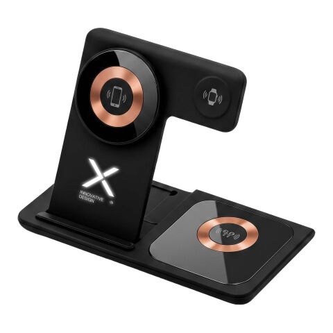 SCX.design W38 MagStand 4-in-1-Ladestation für kabelloses Laden Noir