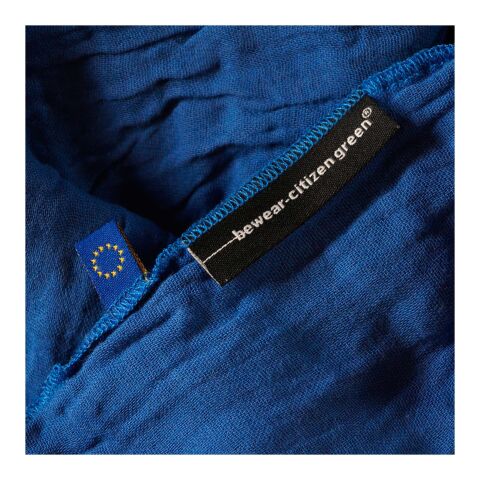 Citizen Green Scarfy 50 × 220 cm Schal aus Baumwolle bleu transparent