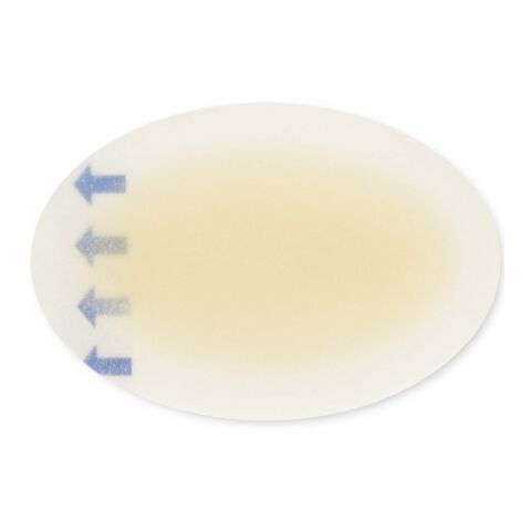 Pansements en blister de 6 pièces, accompagnés d'une enveloppe en papier imprimée en couleur blanc