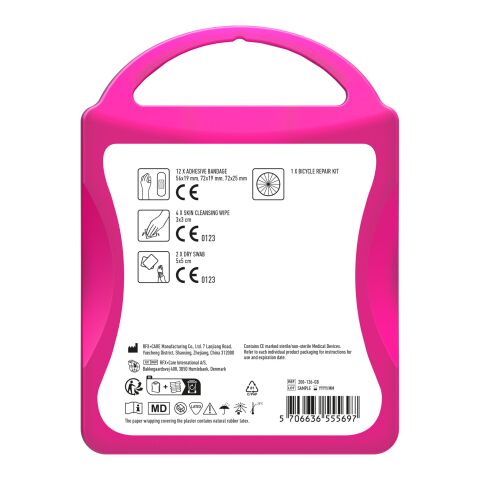 MyKit Réparation Vélo Magenta transparent | sans marquage | non disponible | non disponible