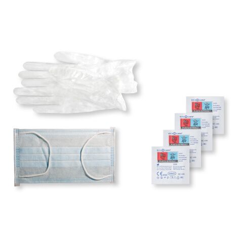 Kit de protection MyKit en pochette papier Blanc | Not applicable | sans marquage | non disponible | non disponible