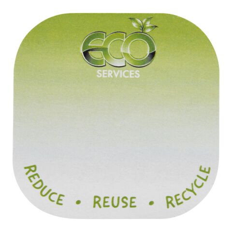 Post-its recyclés Sticky-Mate® en forme de flèche blanc | sans marquage | non disponible | non disponible