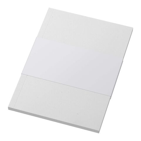 Cahier Novella Austen A6 recyclé à couverture souple de 50&nbsp;feuilles blanc