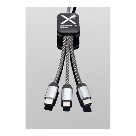 SCX.design C33 60W Typ C Ladekabel mit doppeltem Leuchtlogo Standard | Noir chiné | sans marquage | non disponible | non disponible