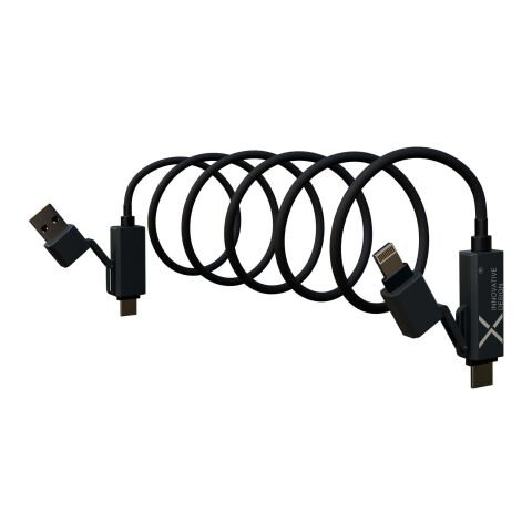 SCX.design C59&nbsp;100 W magnetisches Silikon Ladekabel Standard | noir | sans marquage | non disponible | non disponible