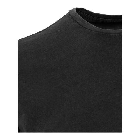 T-shirt homme délavé à manches courtes Nanaimo de 160&nbsp;g/m2 Standard | Noir | L | sans marquage | non disponible | non disponible | non disponible