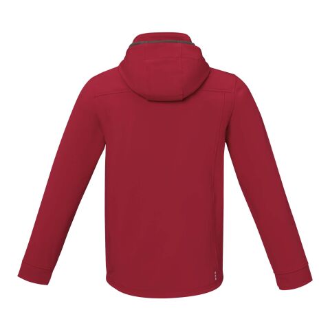 Veste softshell recyclée GRS pour homme de Langley Rouge | XXL
