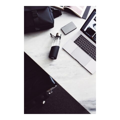 VINGA Bouteille d&#039;eau en verre Lean noir | sans marquage | non disponible | non disponible