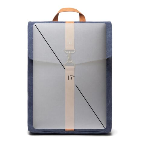 VINGA Sac à dos en toile Bosler bleu marin | sans marquage | non disponible | non disponible