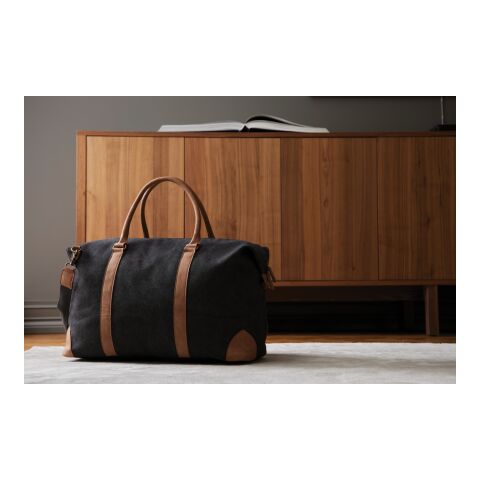 VINGA Duffle bag en toile Bosler noir