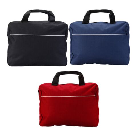 Sacoche congrès en polyester bleu | sans marquage | non disponible | non disponible