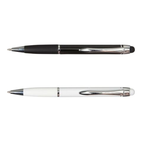 Stylo bille avec embase en gomme. noir | sans marquage | non disponible | non disponible