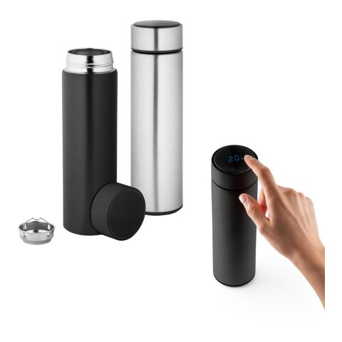 ROSSI. Tasse de voyage 470mL en acier inox Noir | non disponible