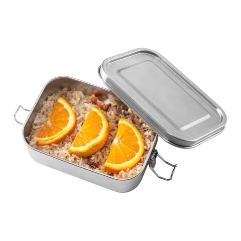 ALLSPICE. Lunch Box. Boîte hermétique robuste en acier inoxydable (90% recyclé) 750 mL Argenté | sans marquage