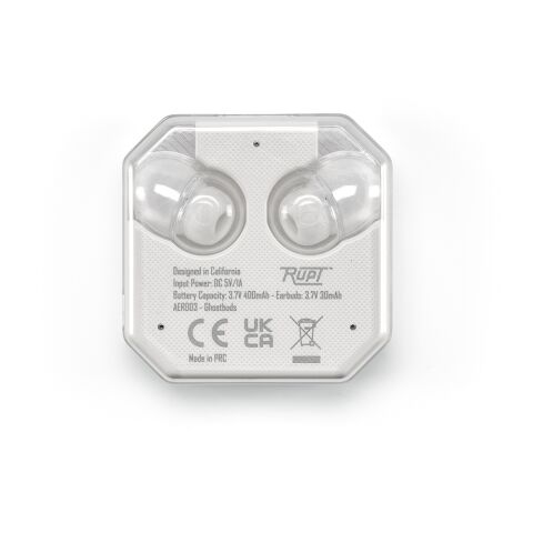 Ecouteurs Ghostbuds ABS recyclé 400 mAh Blanc | sans marquage