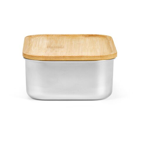 Lunch Box Warhol en bambou 740 ml Argent | sans marquage