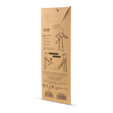 2081 | Xoopar Mr. Bio Charging cable Blanc | sans marquage | non disponible | non disponible | non disponible