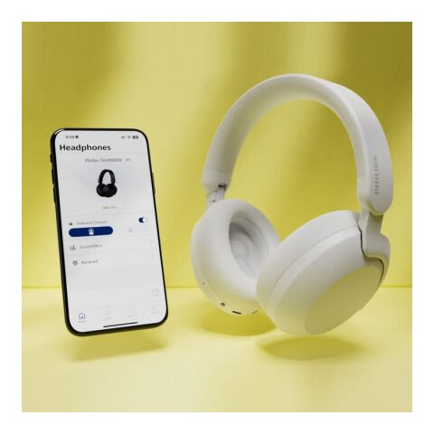 Casque supra-auriculaire ANC Philips TAH8000E Blanc | Transfert numérique | poche | 55 mm x 50 mm