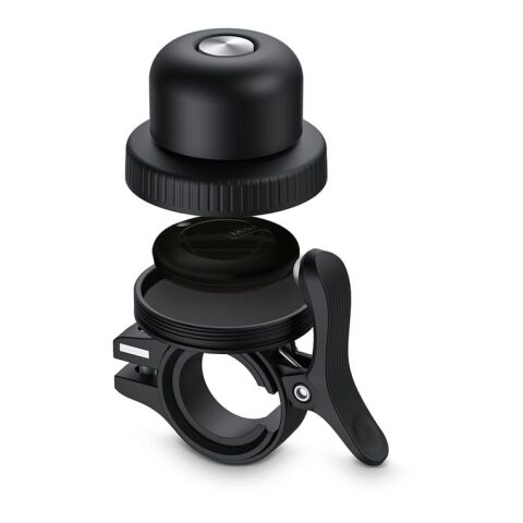 Localisateur étanche Aqiila Tagbird avec sonnette de vélo Noir