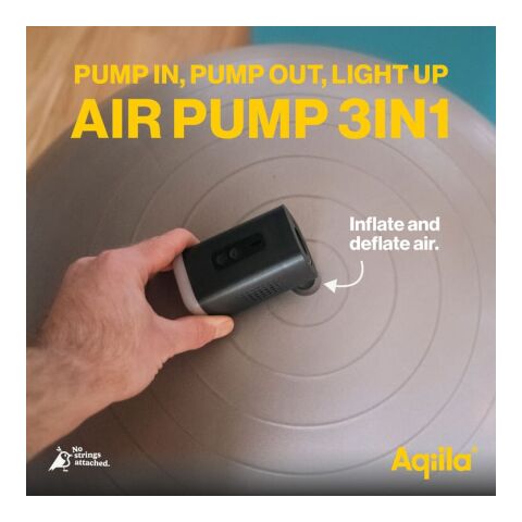 Pompe à air électrique sans fil Aqiila Airbird C2 Noir